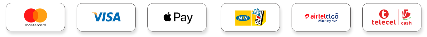 Accepted payment methods